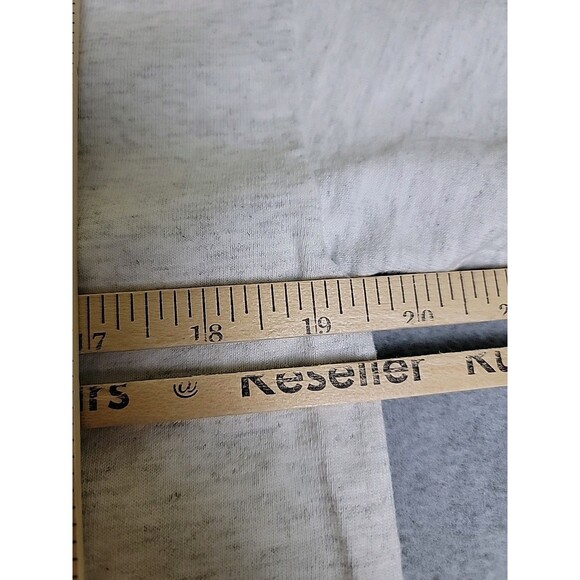 Vintage Hersey T Shirt Mens Medium White Single Stitch Spellout Logo 7 80s USA - Picture 10 of 12